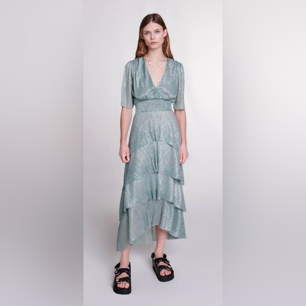 Maje Ruffine Dress
